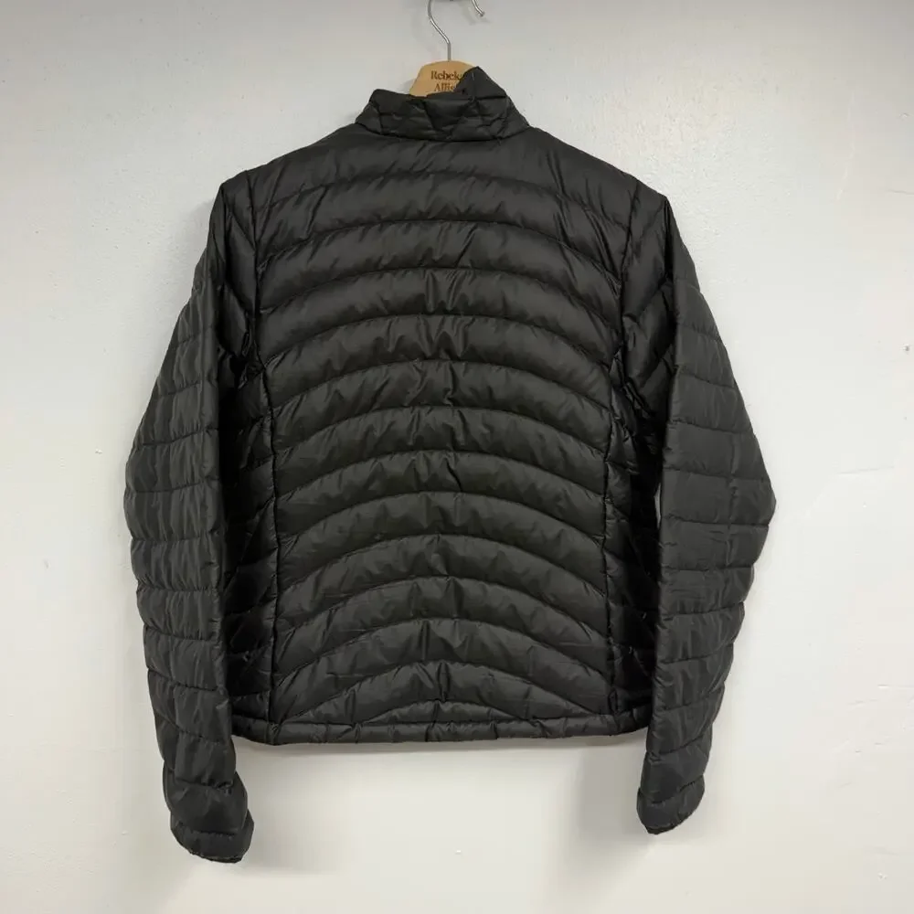 Patagonia Women's Down Sweater Puffer Jacket Black Coat SZ SMALL Winter EUC - Picture 6 of 9